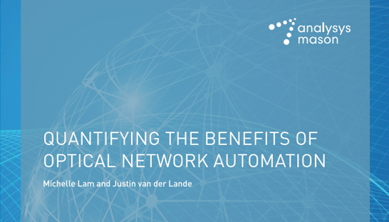 Optical network automation a cost saver for operators