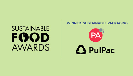 PulPac and PA win award for sustainable packaging innovation