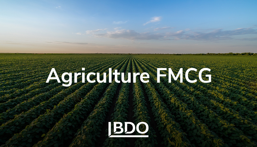 Agricultural sector is critical to ensure supply of food to FMCG sector