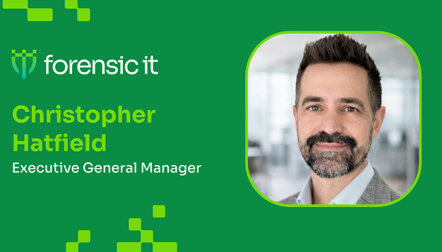 Forensic IT recruits Chris Hatfield as executive general manager