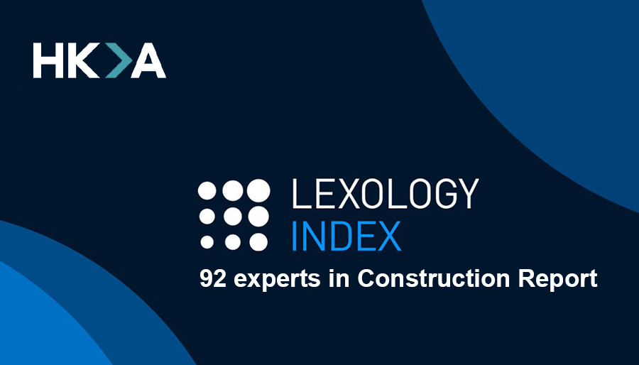 HKA tops Construction Report again with 92 experts recognised worldwide